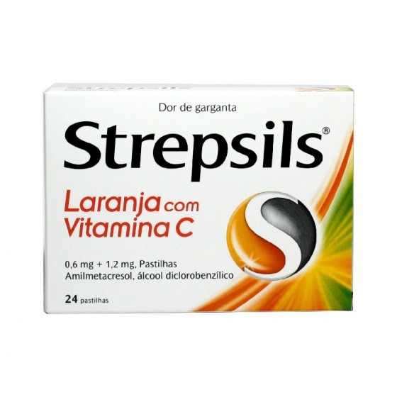 STREPSILS LARAN C PST 0,6+1,2 MG X 24