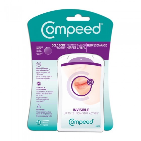 COMPEED FERIDAS PENSO HERPES X 15